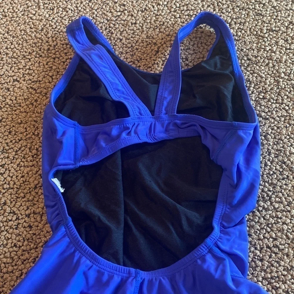 Dolfin, Royal Blue, One Piece, Women’s size 30, Bathing Suit EUC